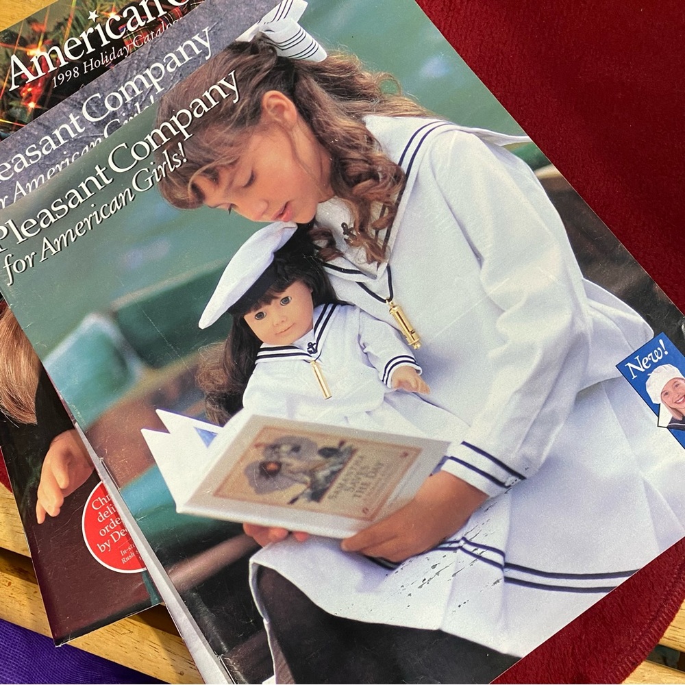 Bundle, Five (5) American Doll Catalogs 1997-1998